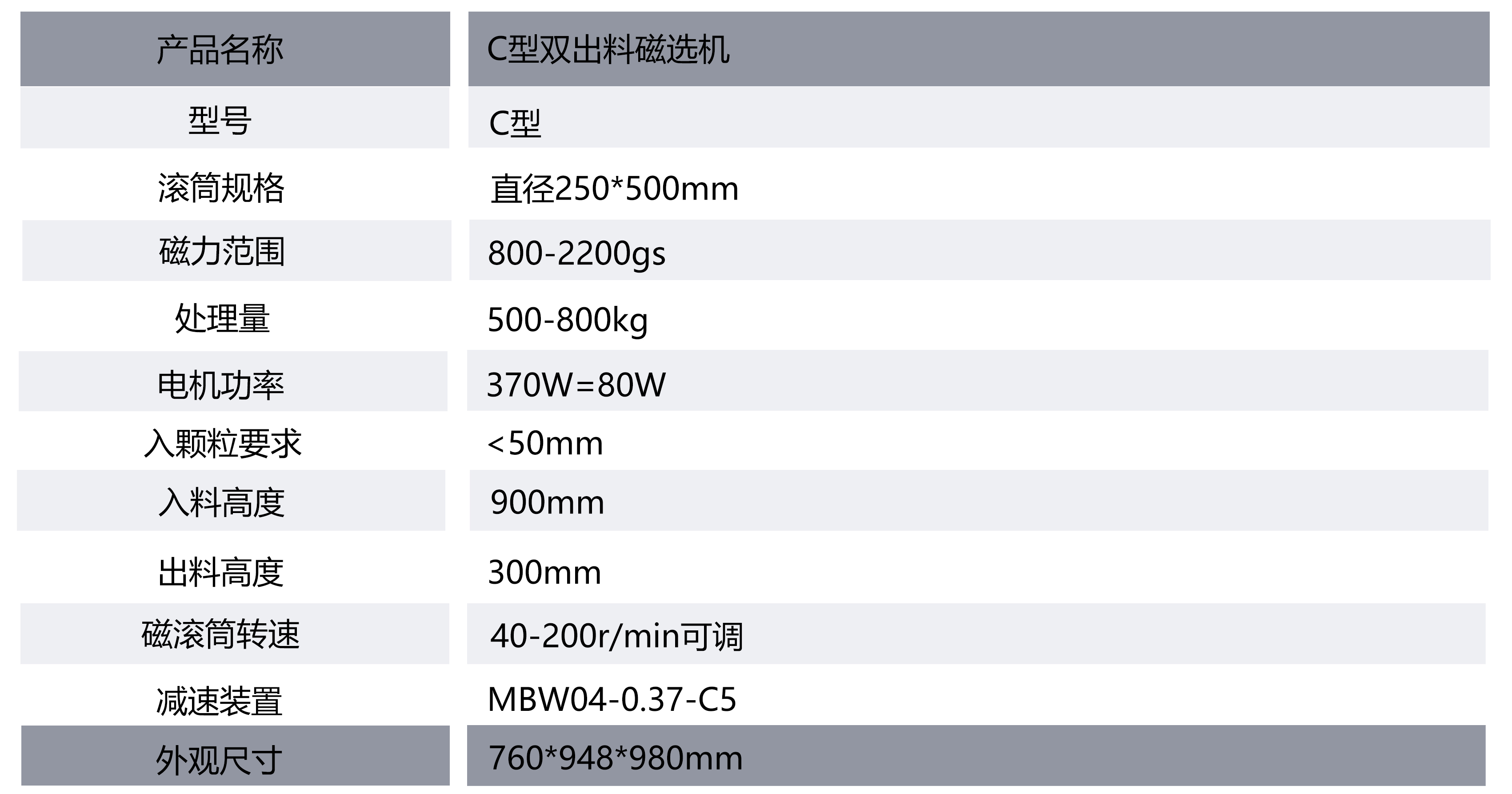 C型吸铁机