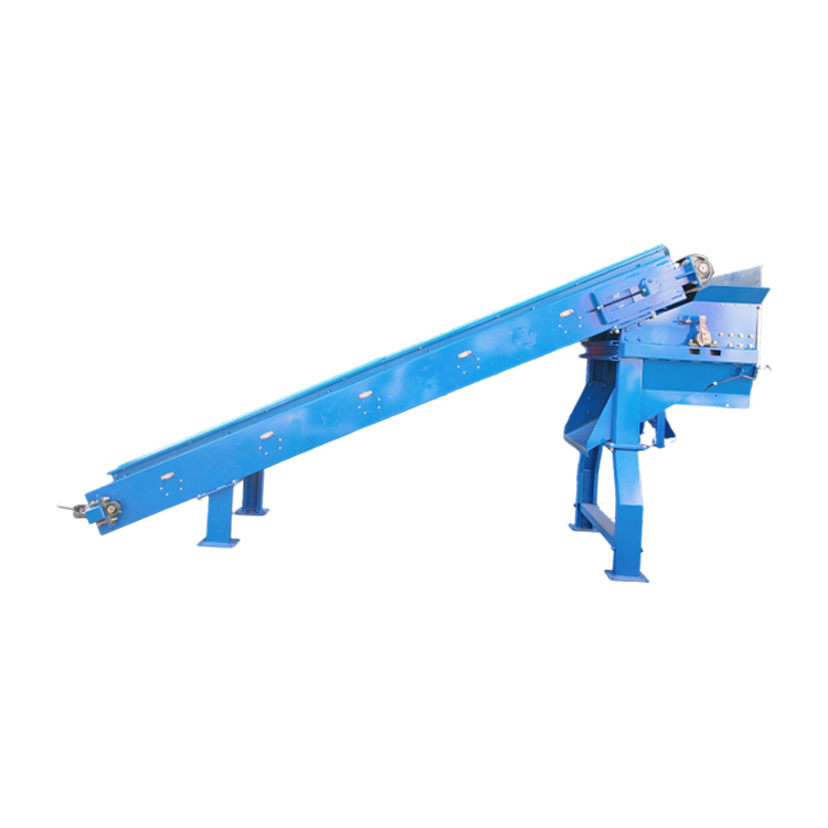 入料输送机+下垂半磁滚筒磁选机